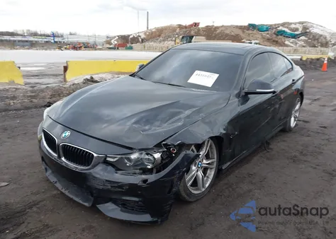 2015 BMW 435I Gran Coupe xDrive z USA, uszkodzony, nr VIN WBA4B3C56FD670493